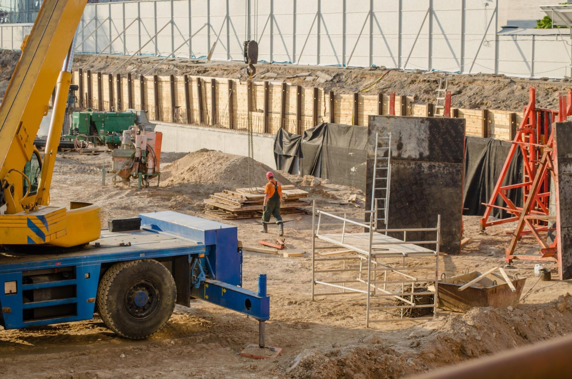 Commercial concrete foundation laying in Fremont California