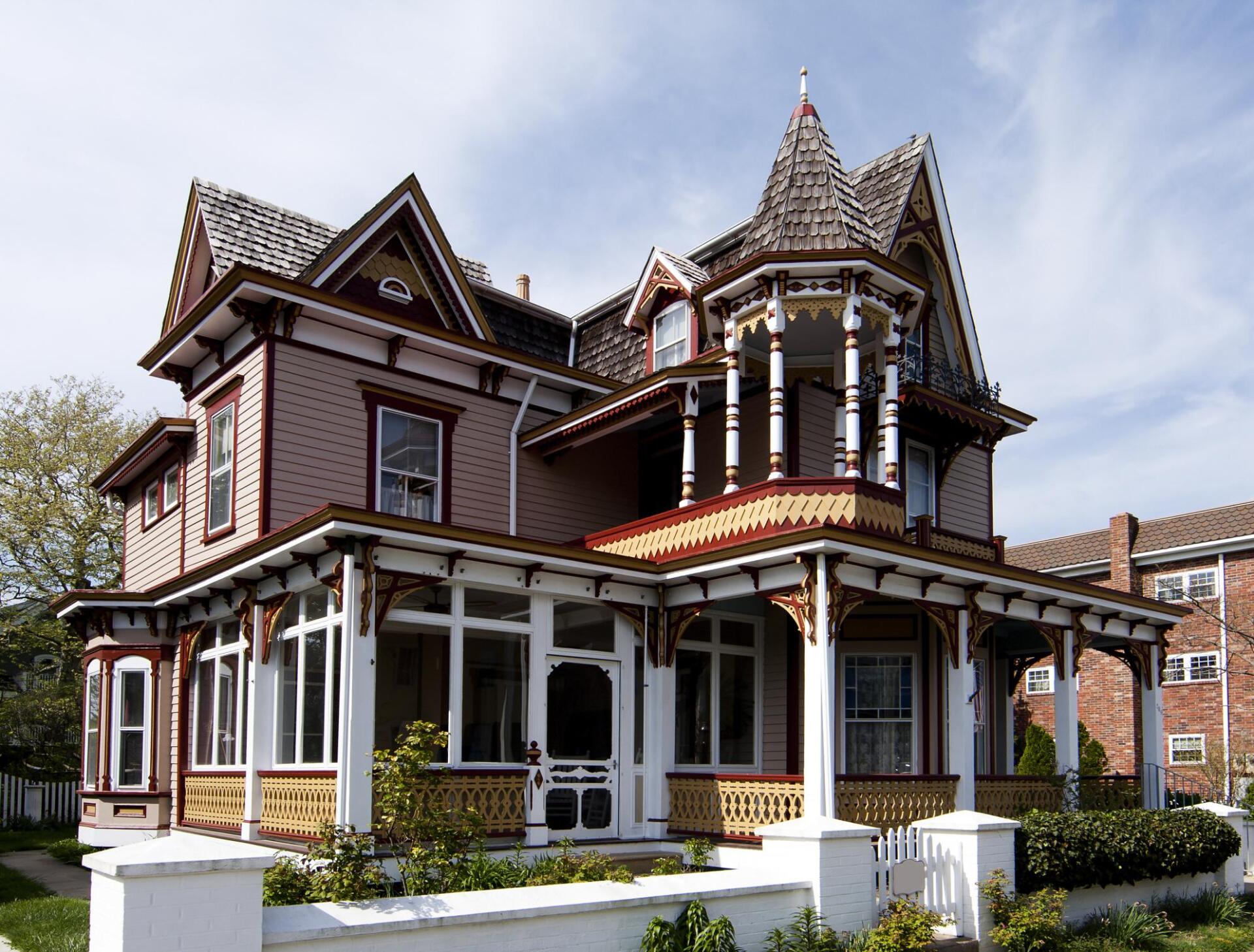 big house with veranda