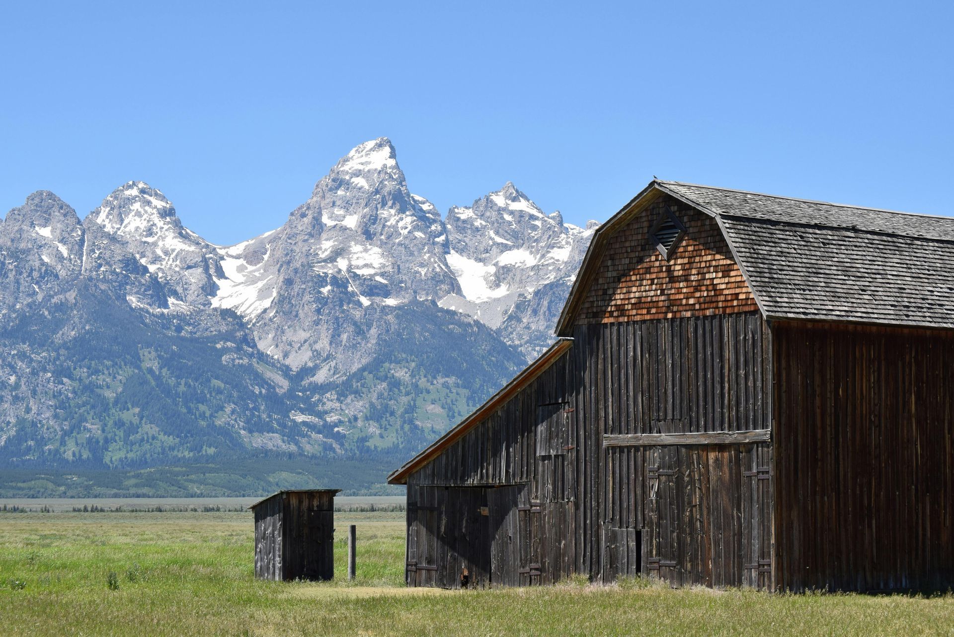 Barn near Grand Tetons
