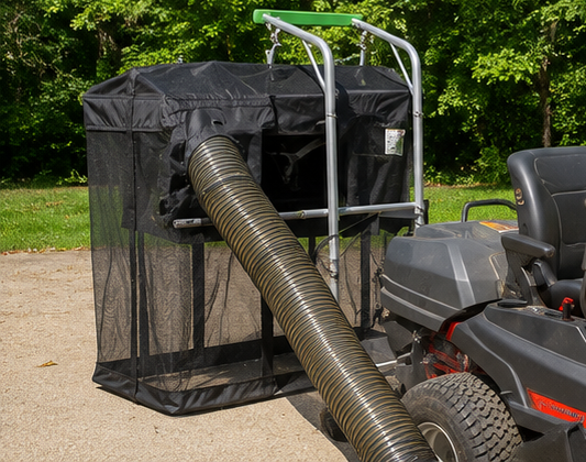 Heavy Duty Universal Leaf & Grass Bagging System for Z-Turn Mowers & Sub Compact Tractors