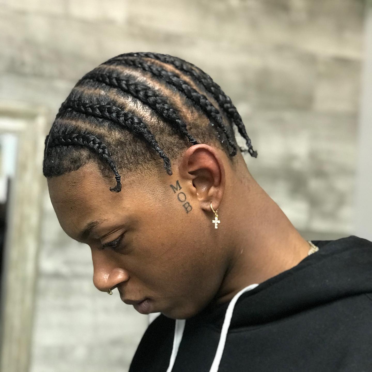 Young Man With Crochet Lock Hair — Riverside, CA — Mahogany Designs Unlimited Beauty Salon