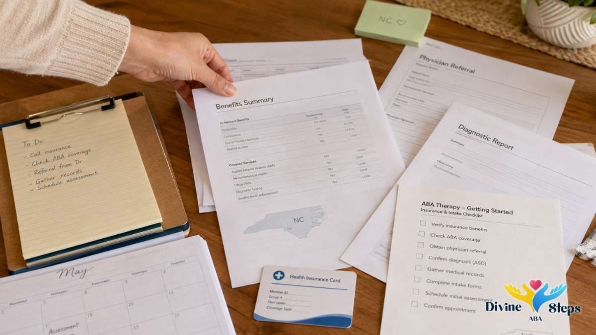 insurance-benefits-and-intake-checklist-paperwork-on-desk