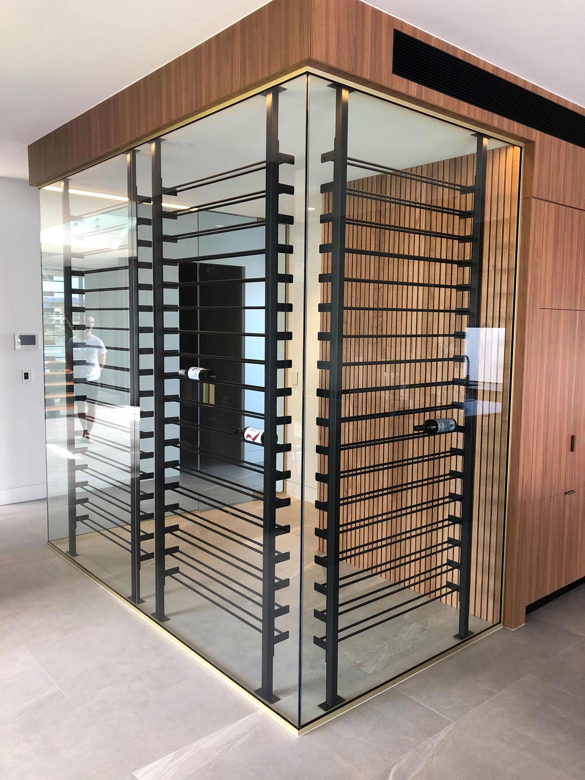Bracket Wine Cellar — Brisbane, QLD — Euroglass Australia