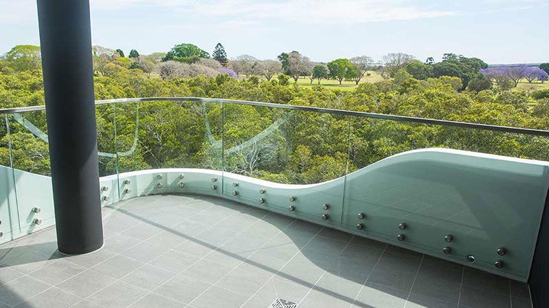 Balcony Glass Fence — Brisbane, QLD — Euroglass Australia
