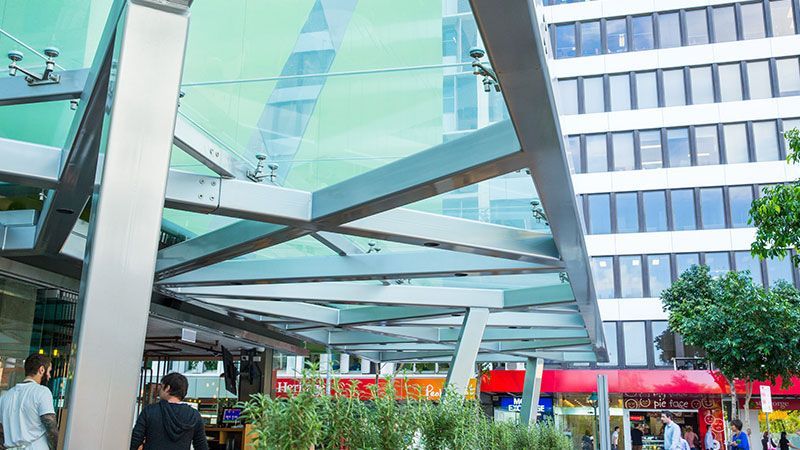 Hallway Glass Ceiling — Brisbane, QLD — Euroglass Australia