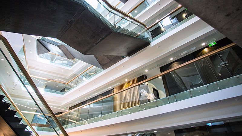 Mall Glass Fences — Brisbane, QLD — Euroglass Australia