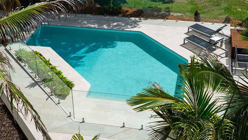 Pool Aerial View — Brisbane, QLD — Euroglass Australia