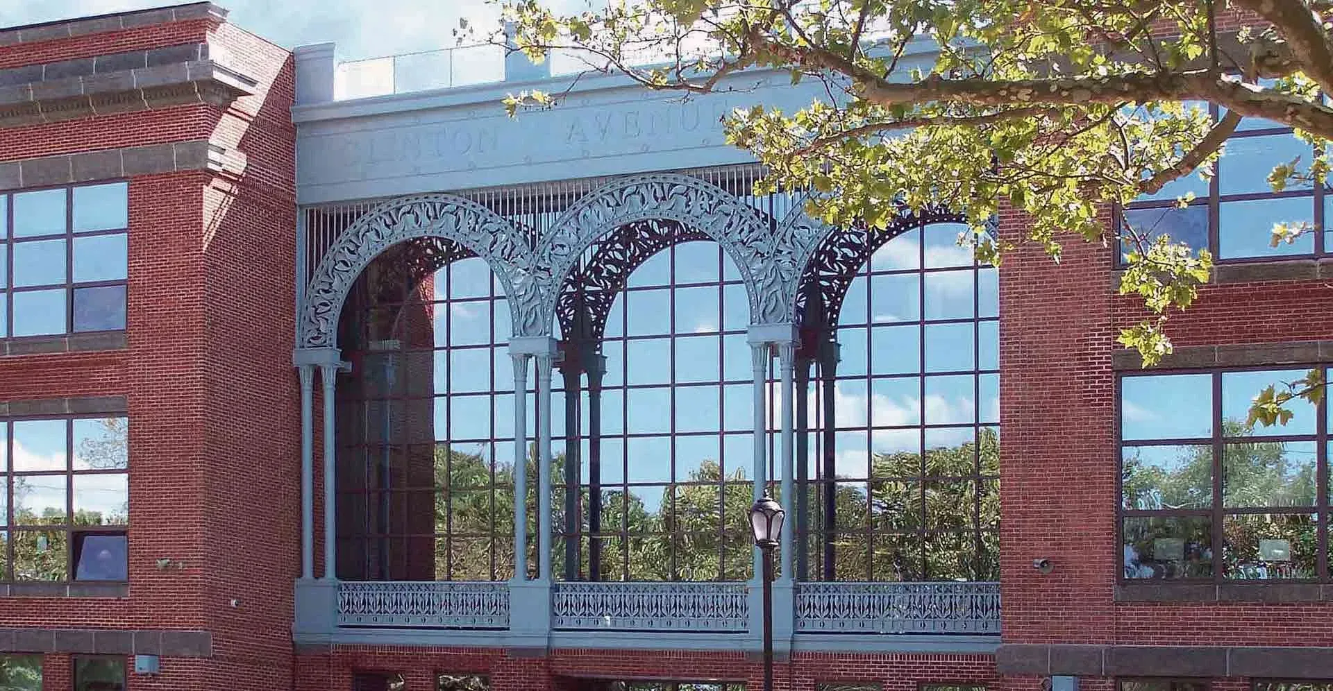Clinton_student_entrance_ornament