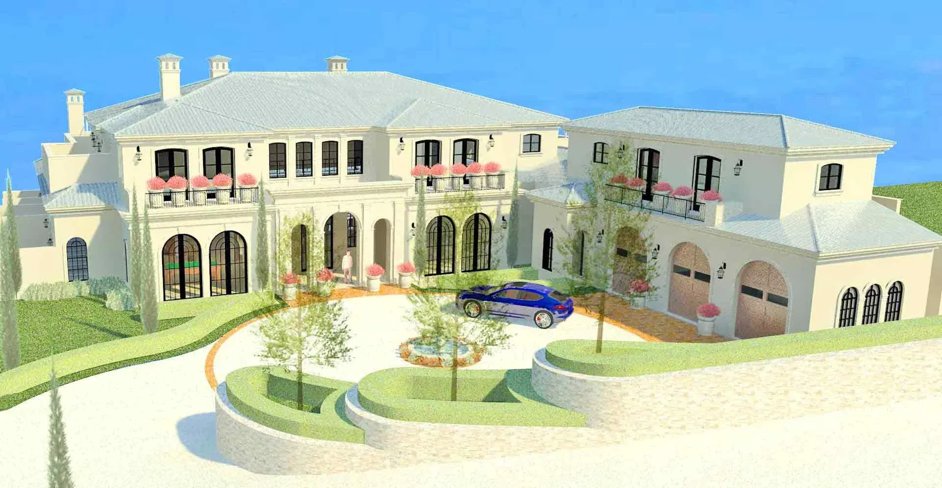 Malibu-House-Birds-Ey-Perspective-Front