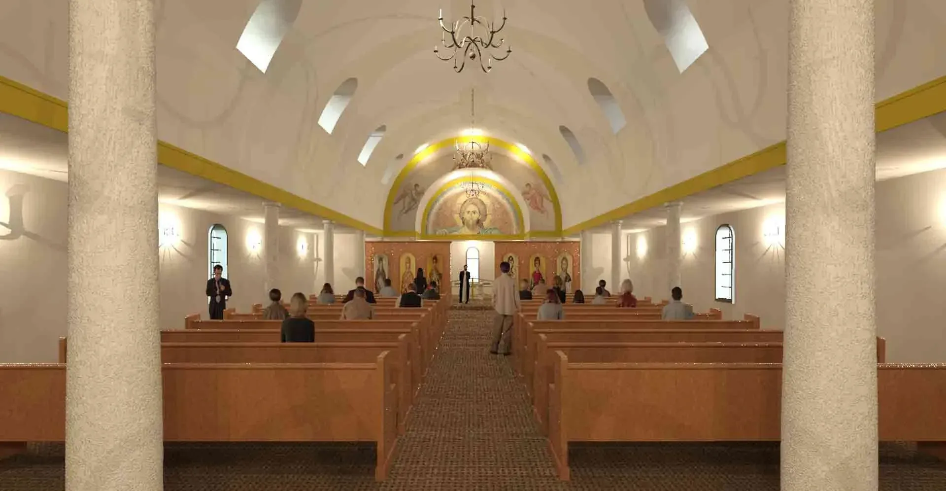 St-Basil-Interior-With-Columns