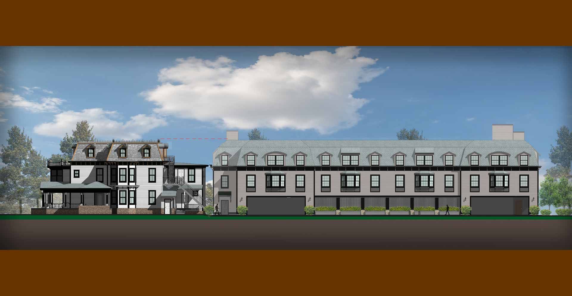 EWall Rendering-side