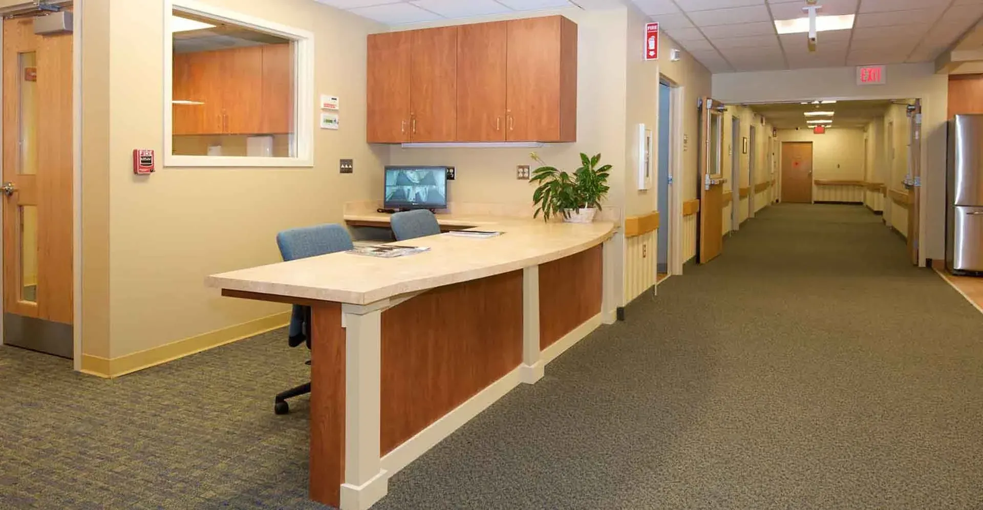 Mary-Wade-Skilled-Nurse-Facility-Reception-And-Hallway