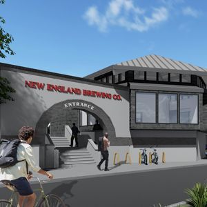An artist 's impression of the new england brewing co.