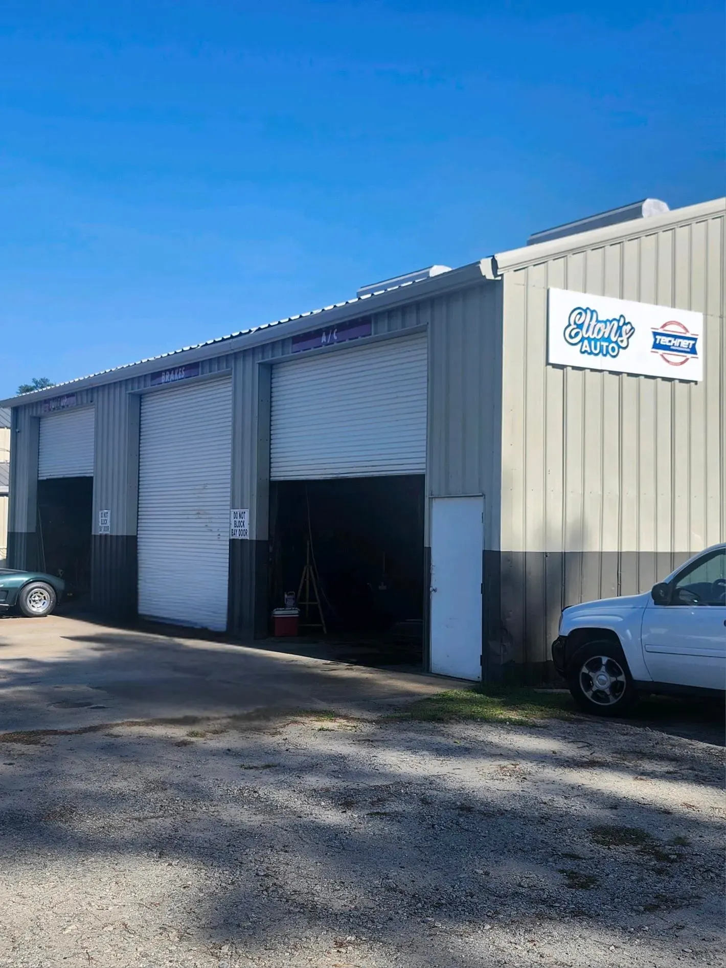 Outside of our shop in Bloomingdale, GA | Elton's Auto