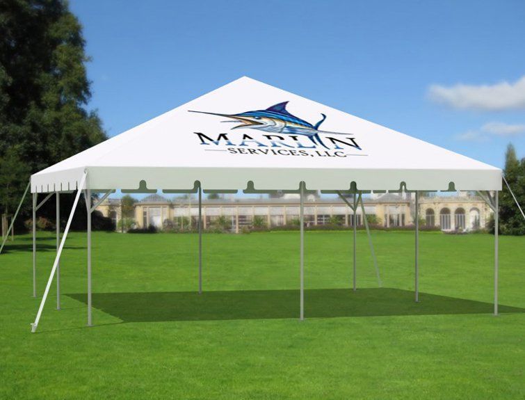 White tent