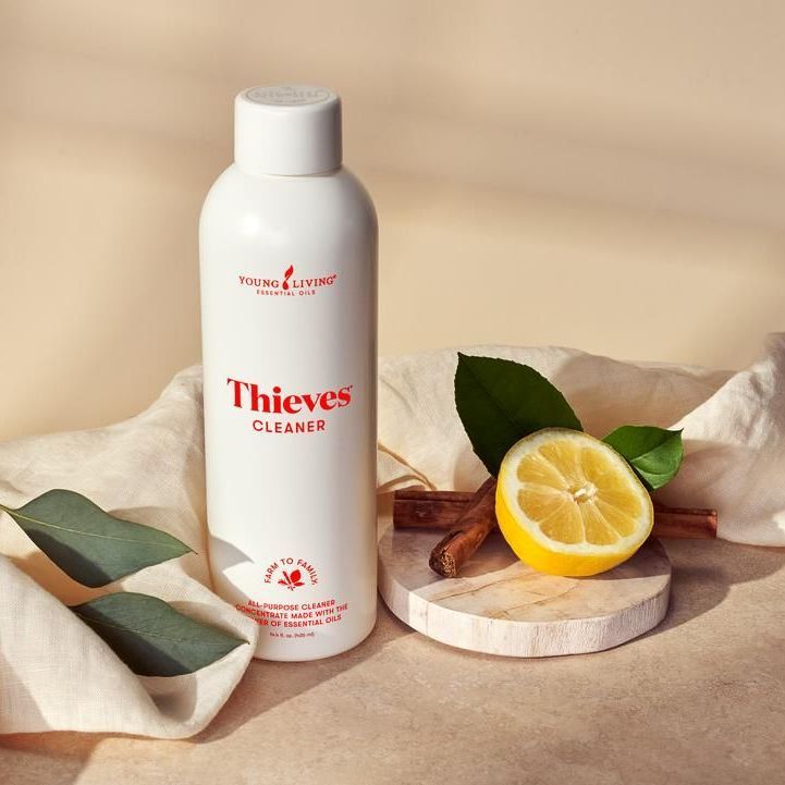 Shop Young Living Essential Oil Theives products and cleaners