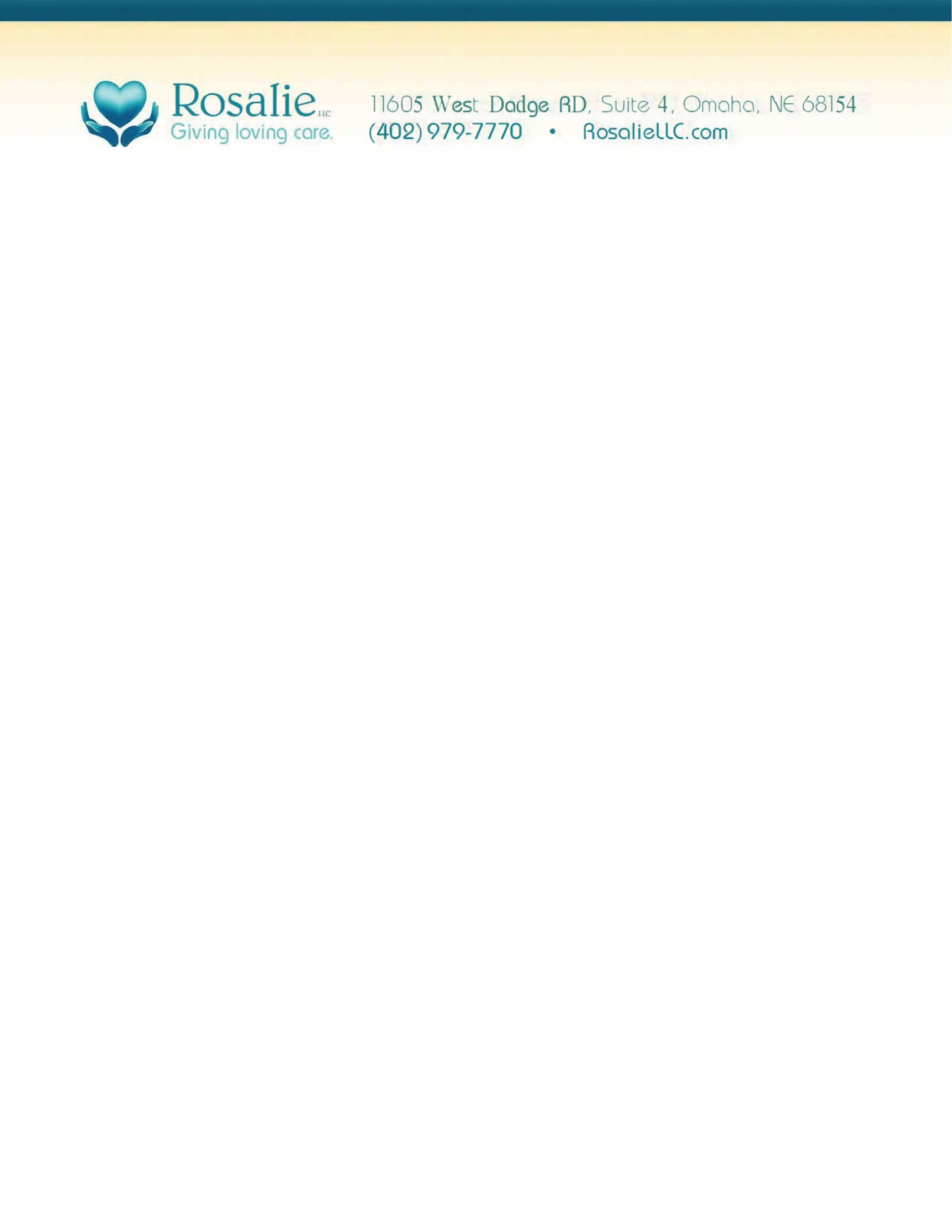 Letterhead for 
