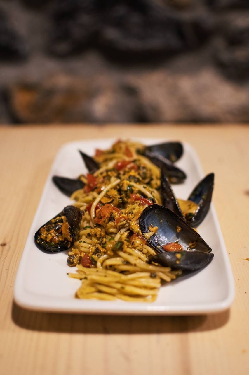 spaghetti con cozze