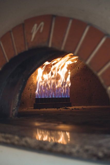 pizza cotta a legna Antica Osteria da Caran La Spezia