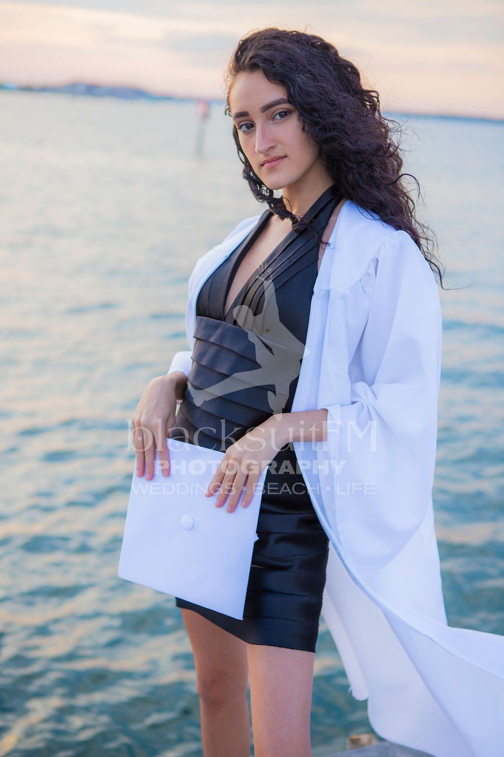 Beautiful Woman In Black Dress — Ft. Walton Beach, FL — Blacksuit FM Photography & Design