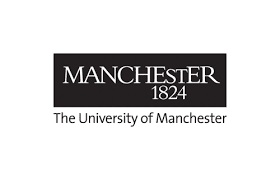 The University of Manchester logo with “MANCHESTER 1824” on a black rectangle