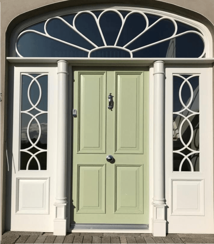 Hardwood doors