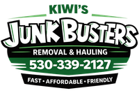 Kiwi's Junk Busters junk removal logo