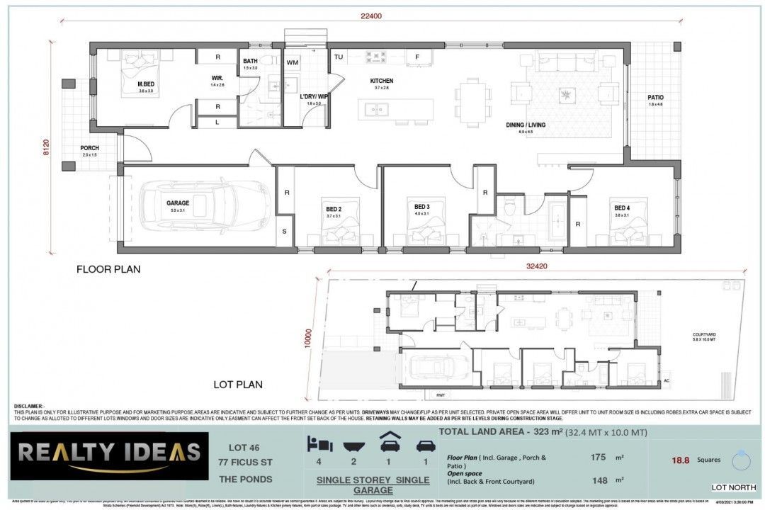 Lot 46 Ficus Street, The Ponds