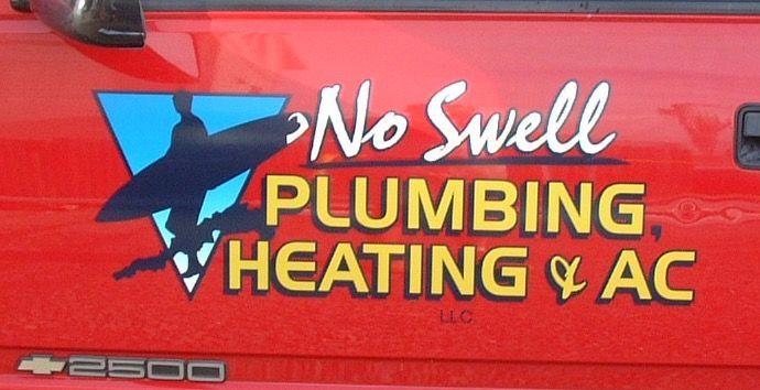 Red truck with 