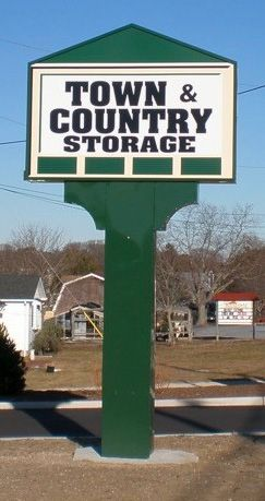 Risley Commons sign with red LED display advertising 