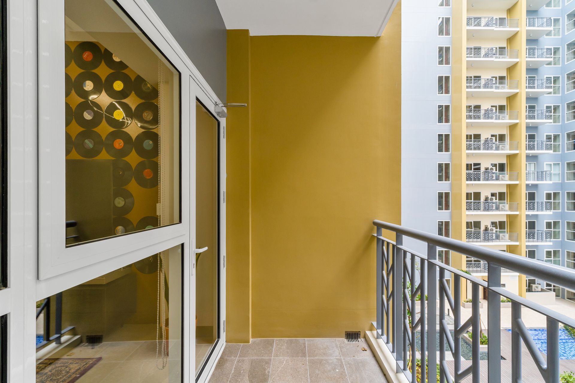 Balcony view from Rhythm & Groove suite at Bayshore Luxe by Prime
