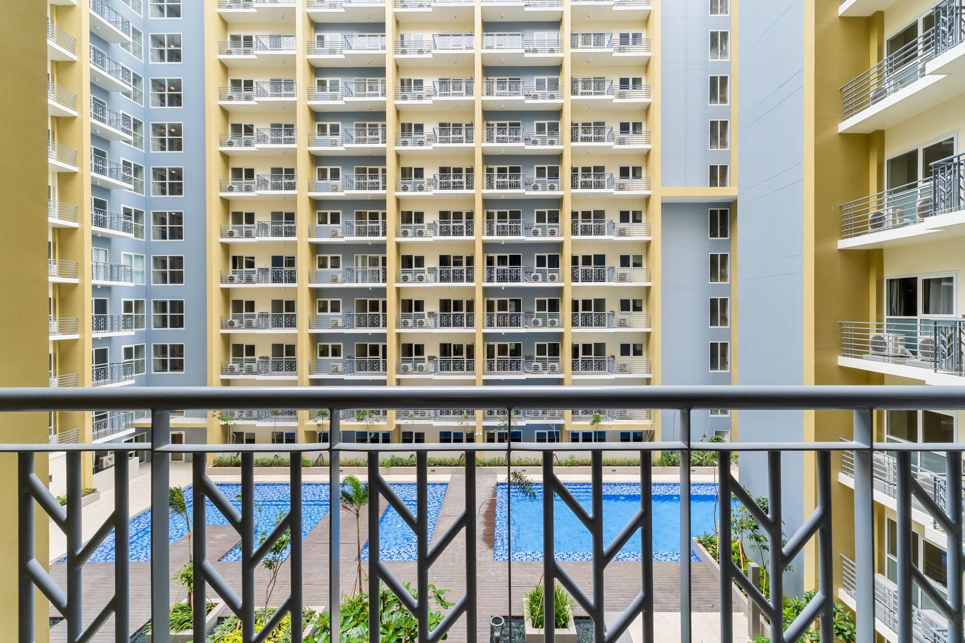 Balcony view from Rhythm & Groove suite at Bayshore Luxe by Prime