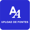 Upload de fontes Upload de fontes