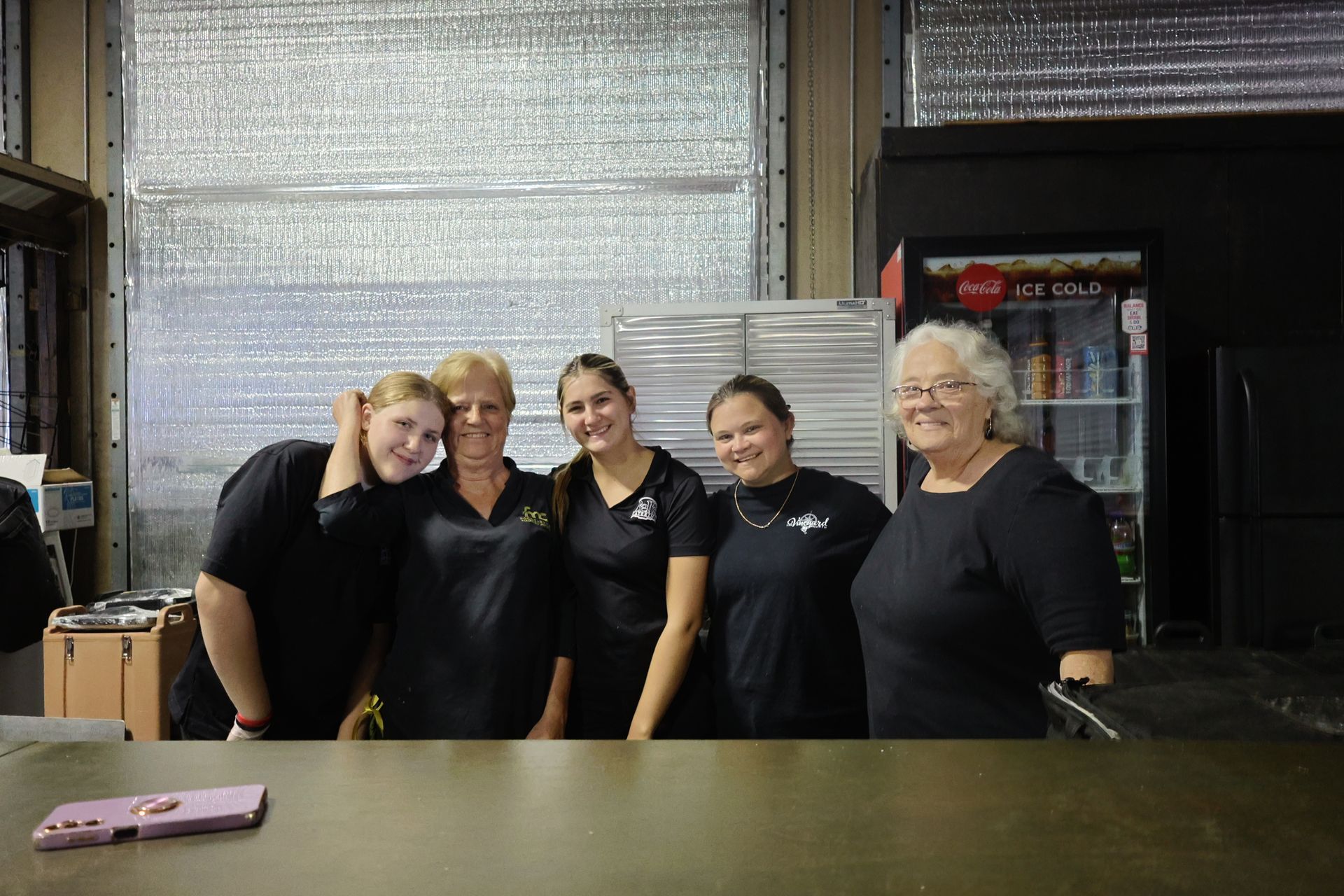 Bells Catering staff