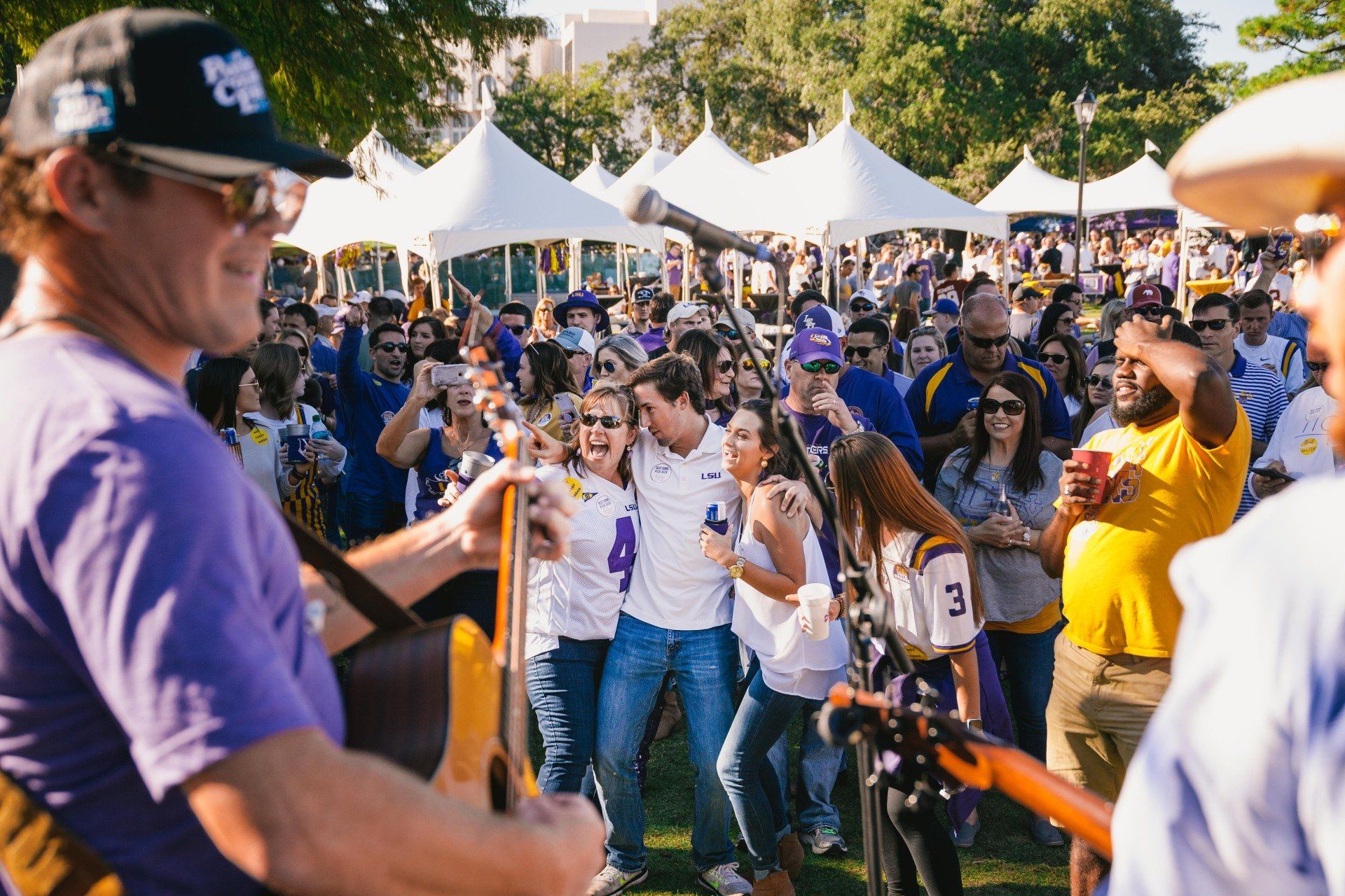 LSU revelry tailgating