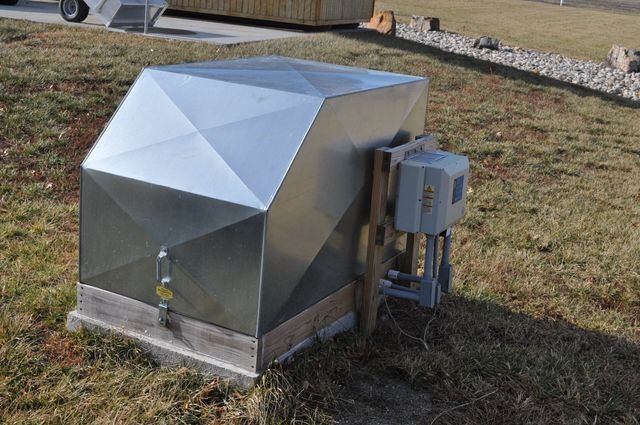 Stainless Well House — Cole Camp, MO — Schroeder Rotary Drilling