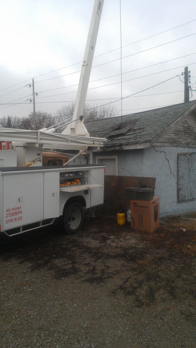 Truck with Supplies — Cole Camp, MO — Schroeder Rotary Drilling
