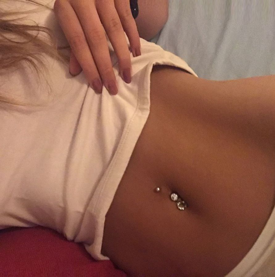 Piercing ombelico