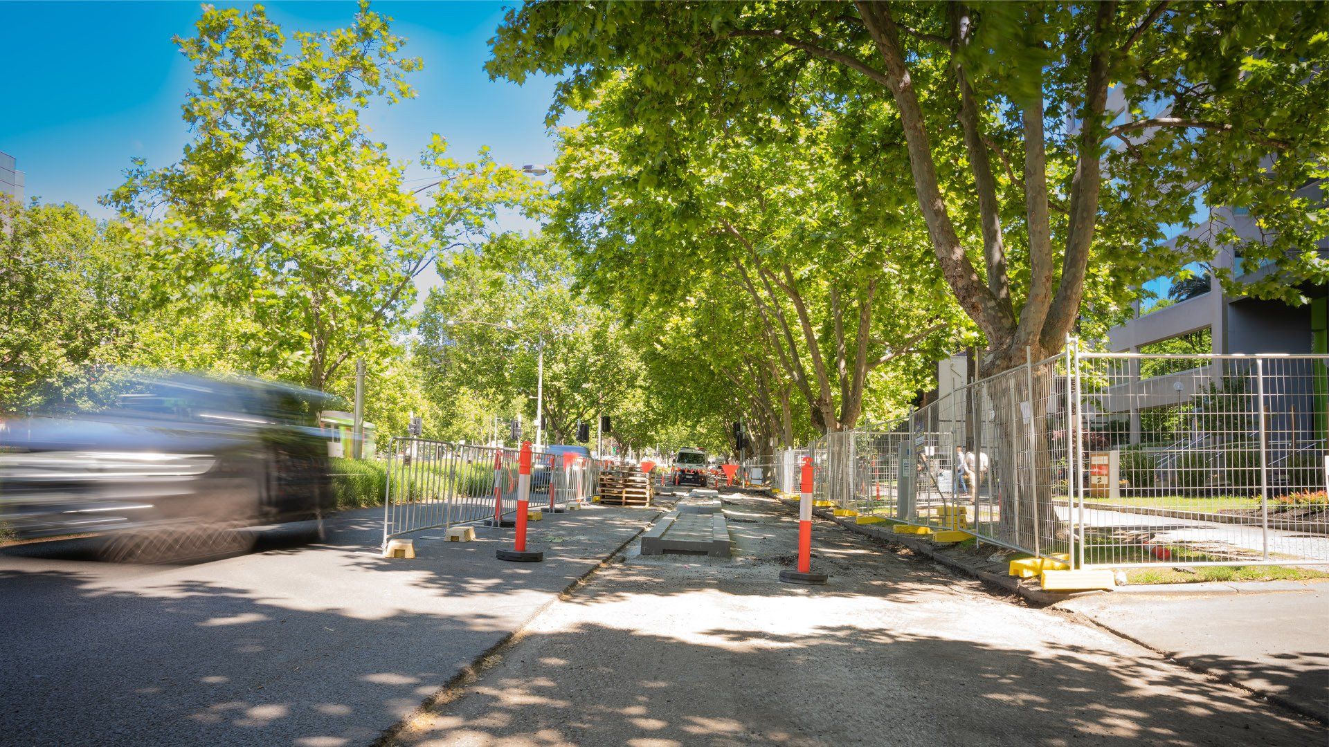 St Kilda Rd bike path