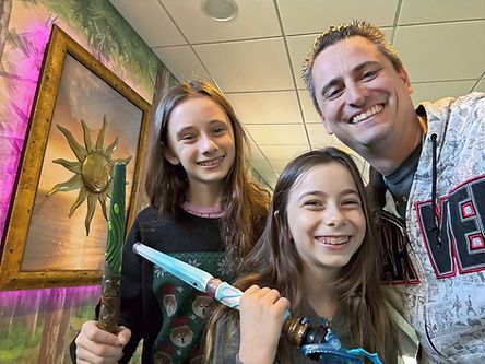 MagiQuesting throughout the halls of the hotel