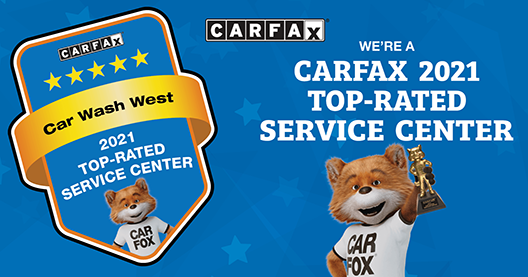 Carfax 2021 Top-Rated Service Center | Car Wash West - CPLE