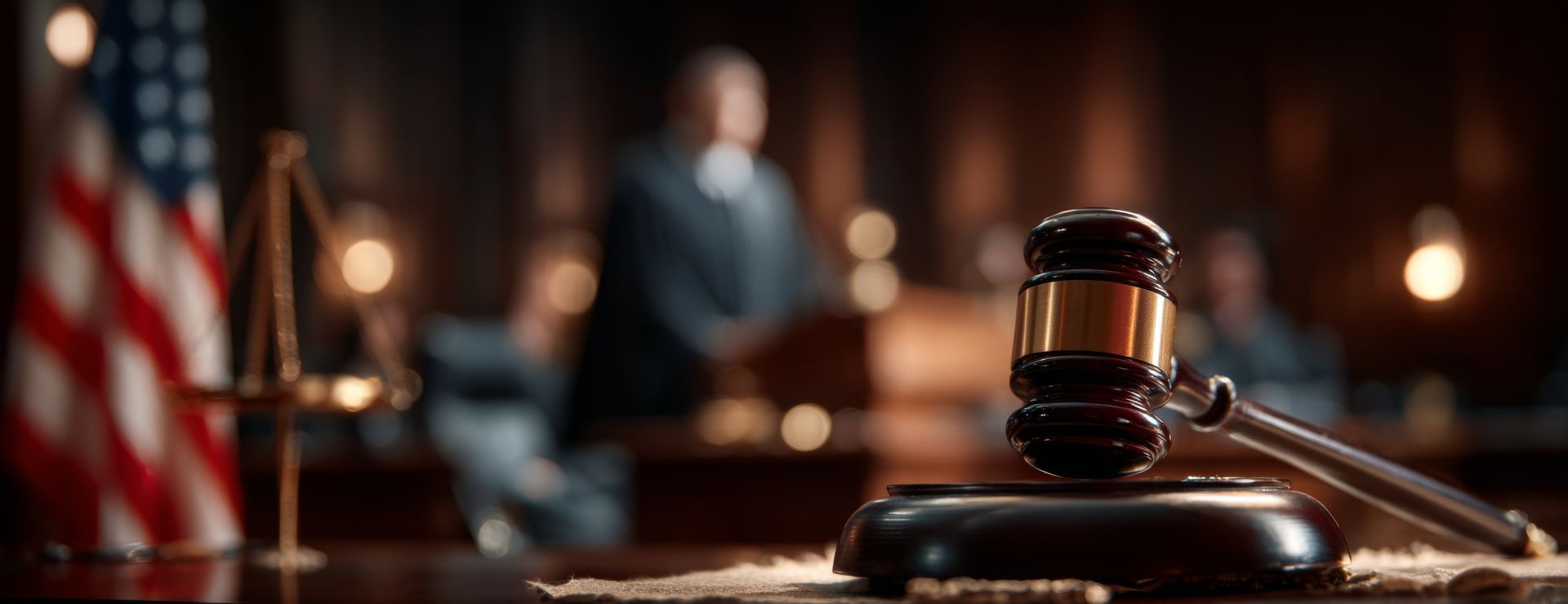 DUI Law Document with Gavel