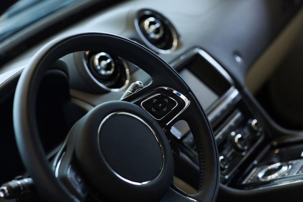 A Close up Of the Steering Wheel of A Car — S&A Automotive Repairs Pty Ltd In Yarrawonga, VIC
