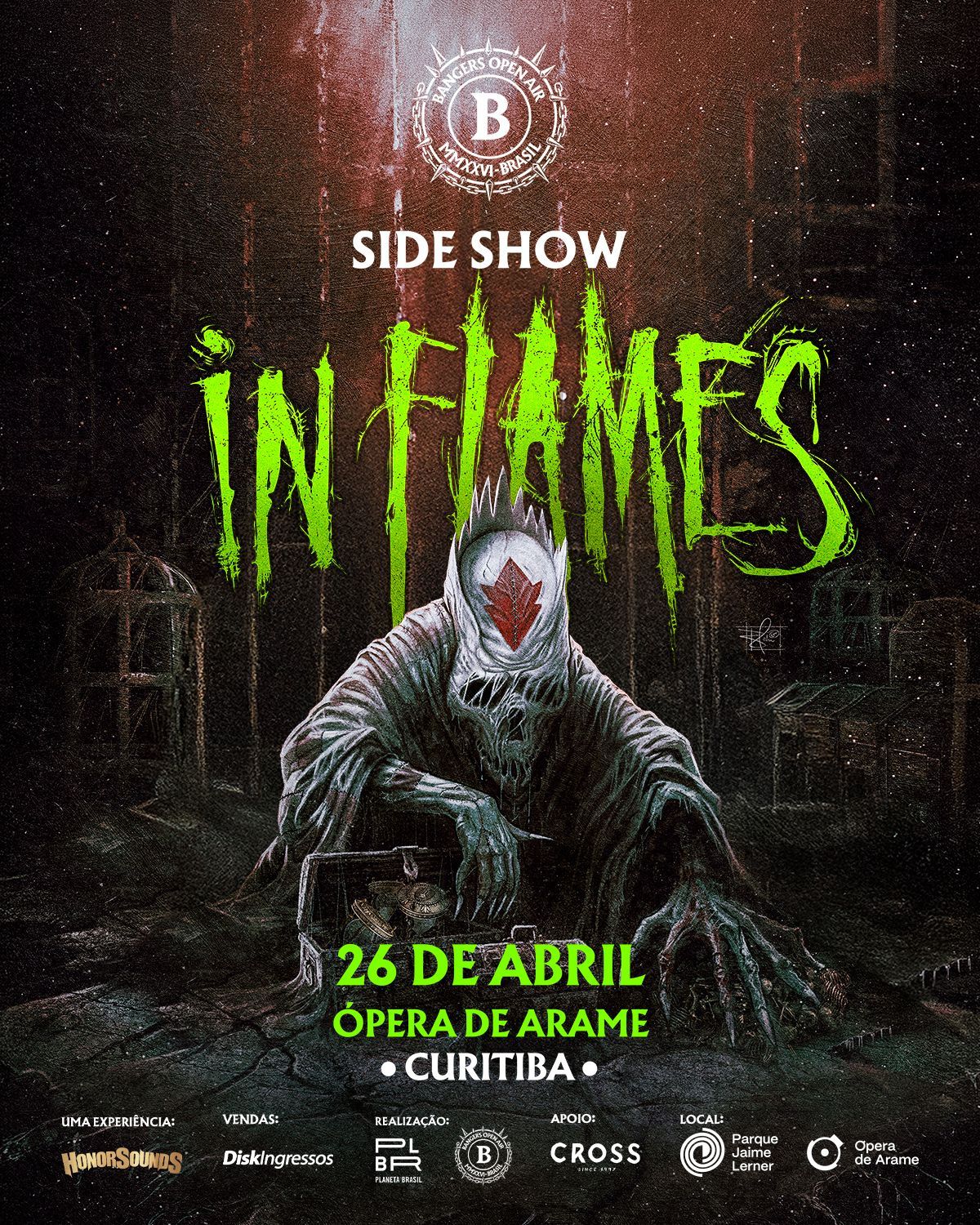 in flames em curitiba