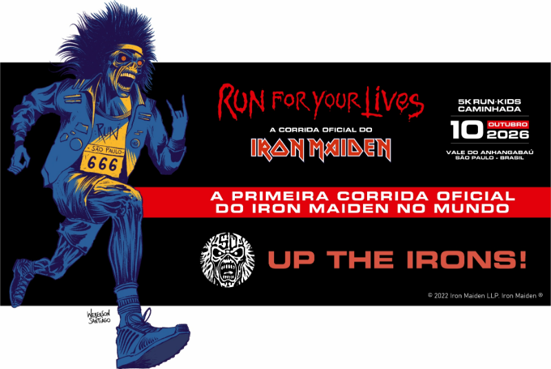 Iron Maiden terá primeira corrida oficial da banda no mundo em São Paulo