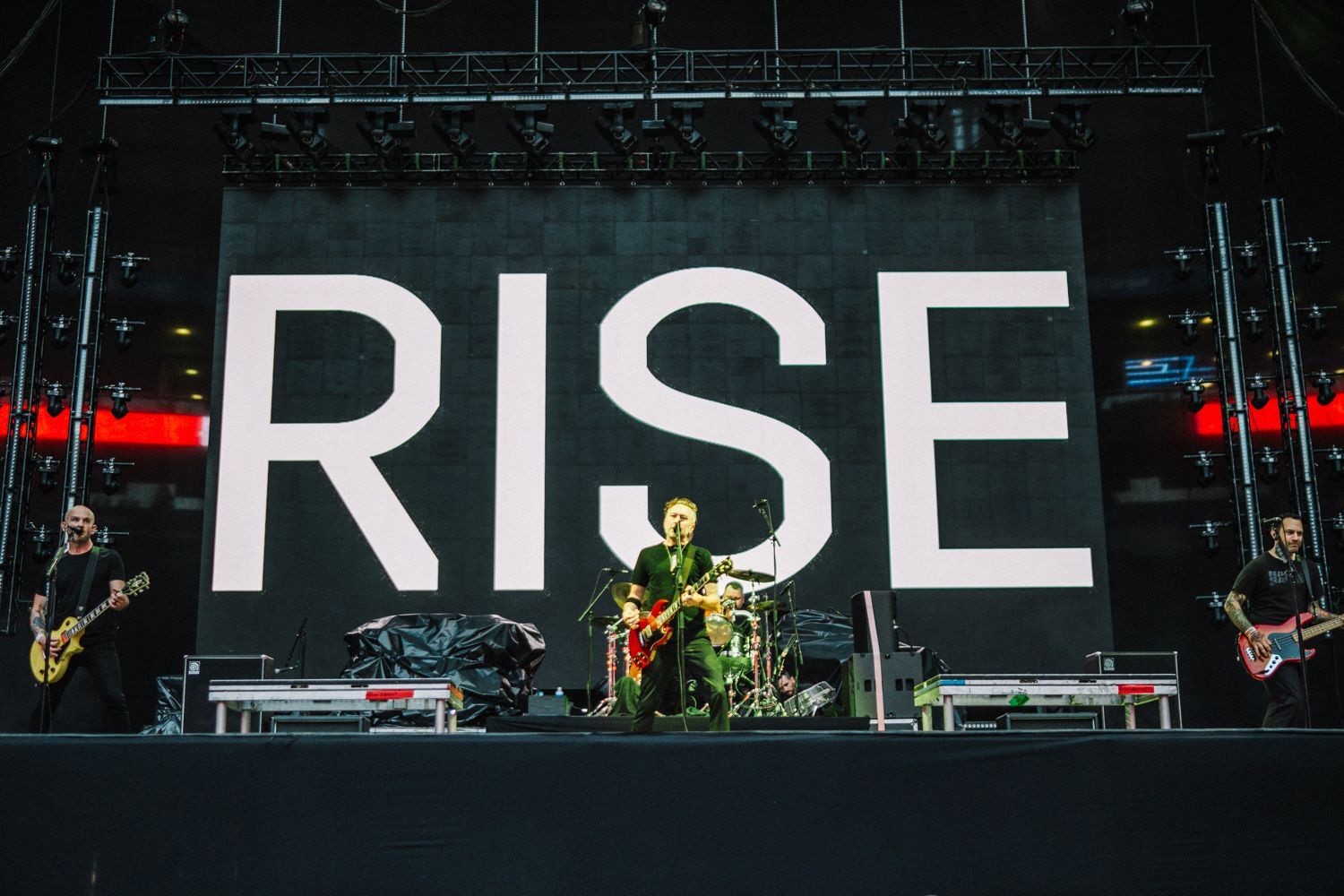 Rise Against no Brasil show Allianz