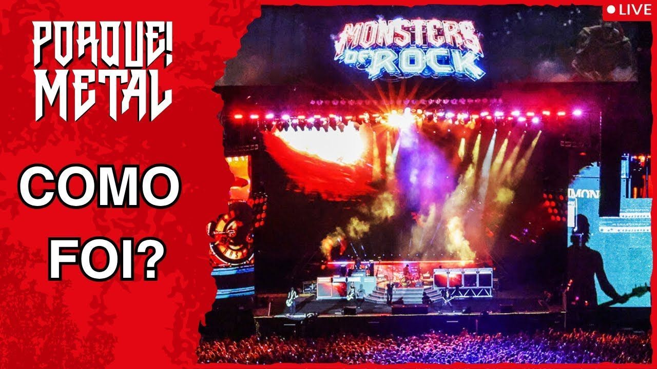 Live: Como foi o Monsters of Rock 2026?