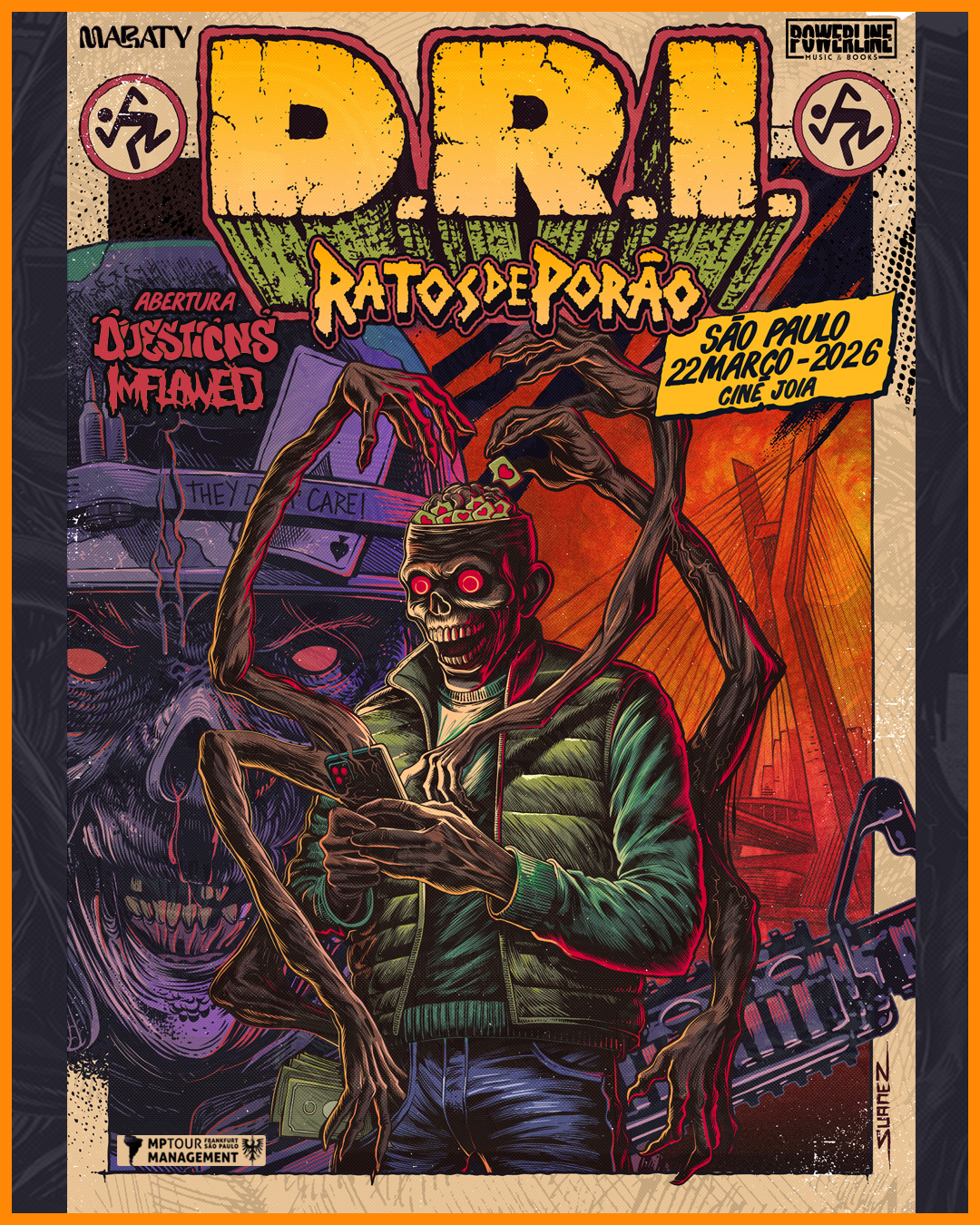 D.R.I. e Ratos de Porão em SP
