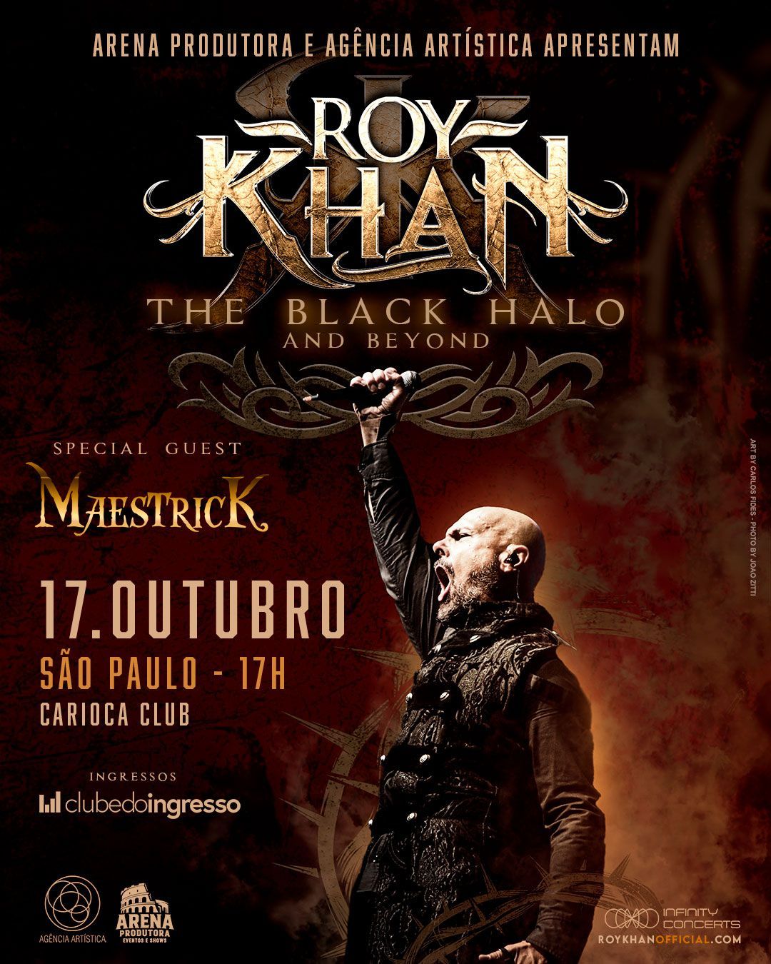 roy khan no brasil