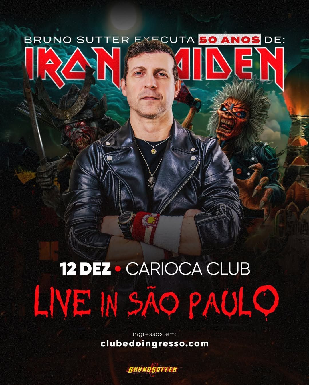 bruno sutter executa iron maiden